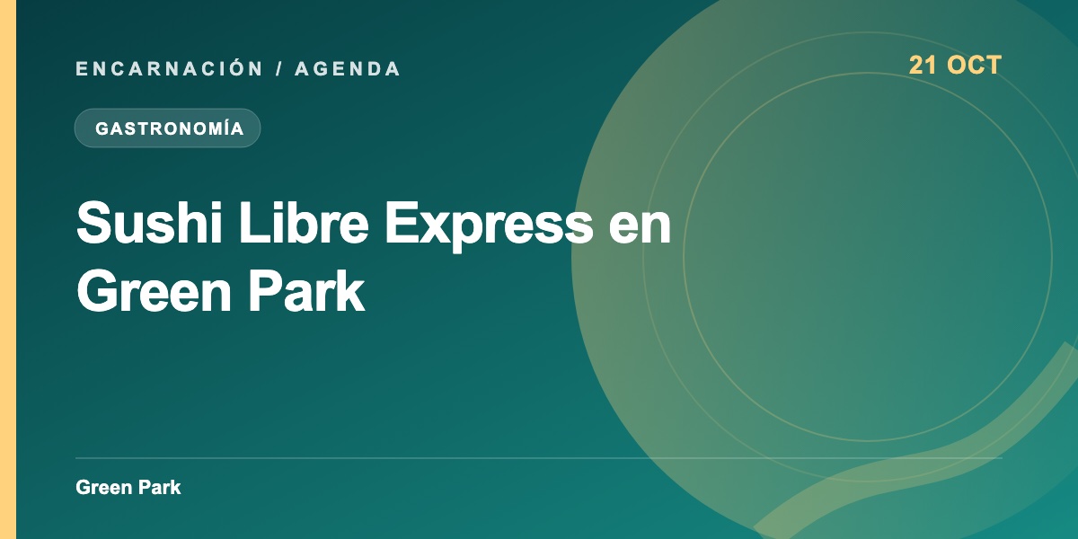 Sushi Libre Express en Green Park