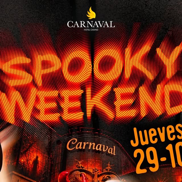 Afiche de Spooky Weekend en Casino Carnaval